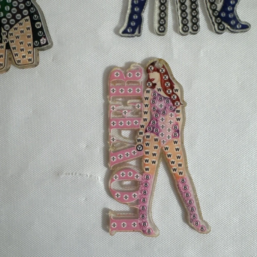 Taylor Swift‎ Keychain Craft Rhinestone Keychain Maker Lover 1989 Lot Of 8